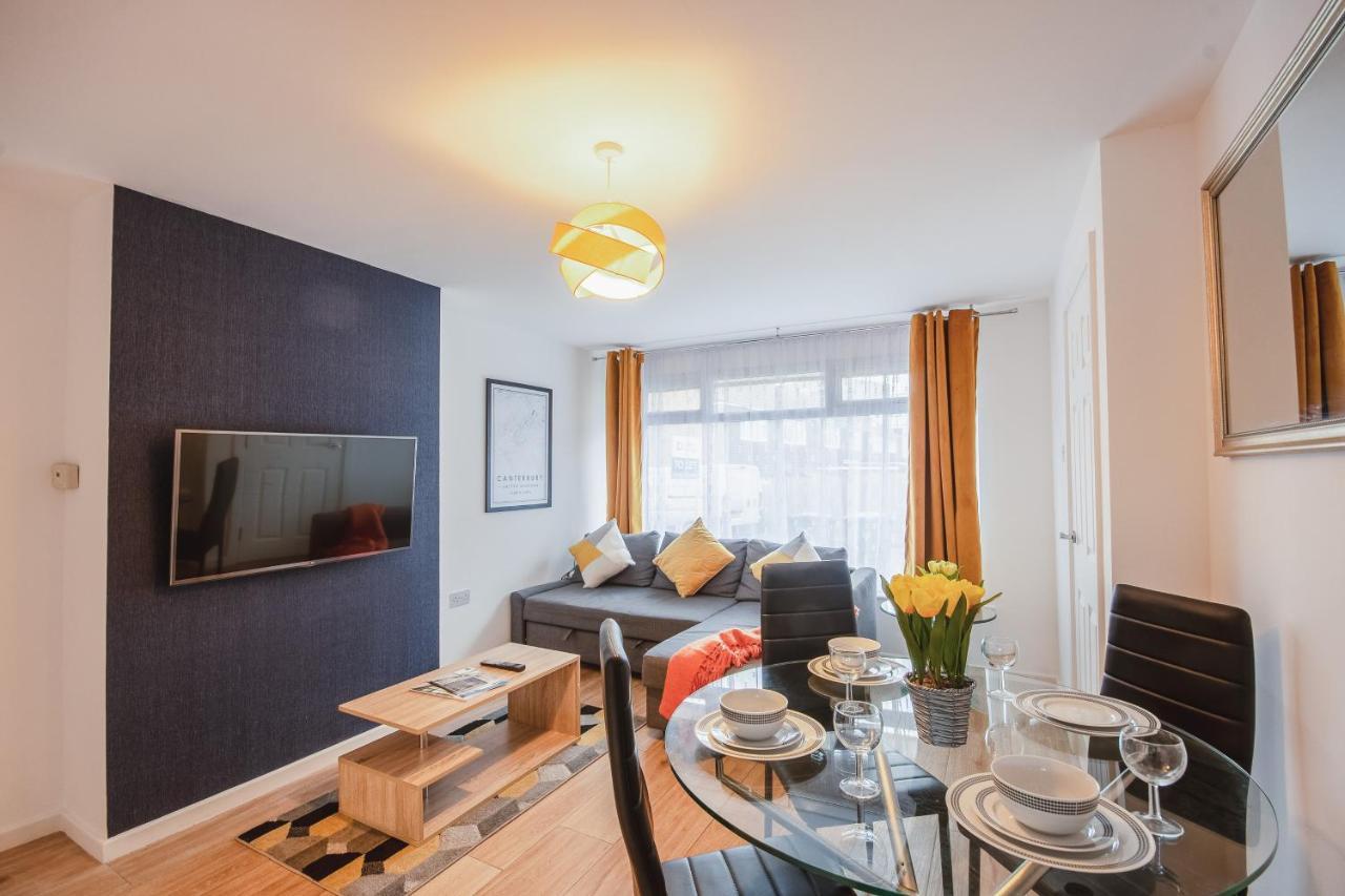 City Centre-Free Parking-2Mins From Station Кентърбъри Екстериор снимка